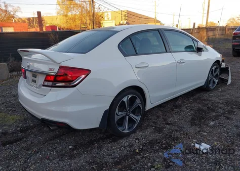2015 Honda Civic Si из США, поврежденный, VIN 2HGFB6E52FH710096
